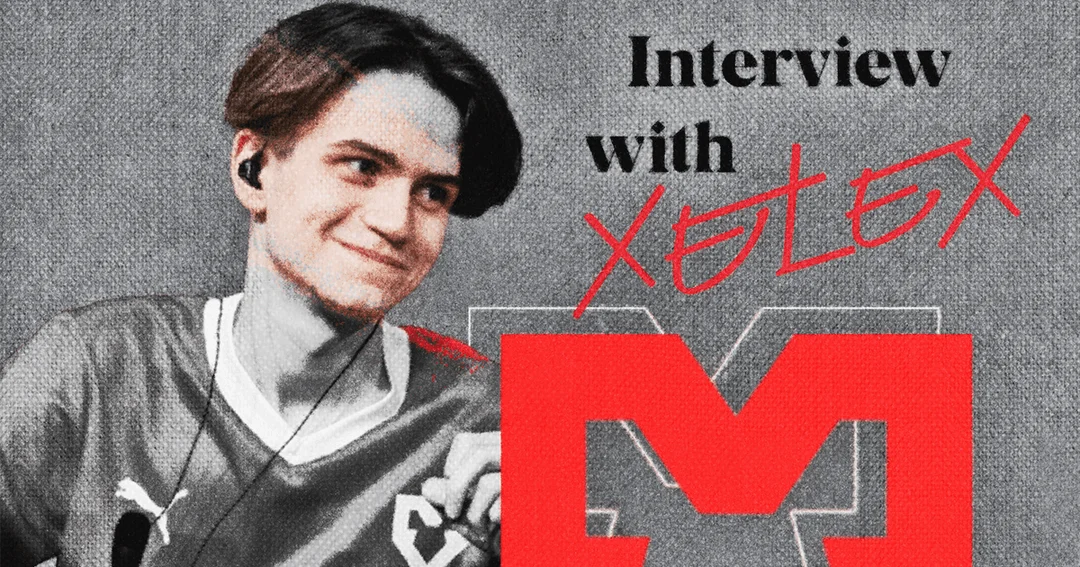 a black and white image of xelex stating that it is an interview with him